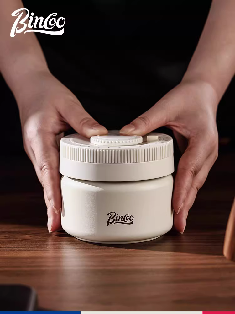 Hộp đựng cà phê Bincoo bằng thép không gỉ 304, kín khí, giữ nhiệt, chống ánh sáng.