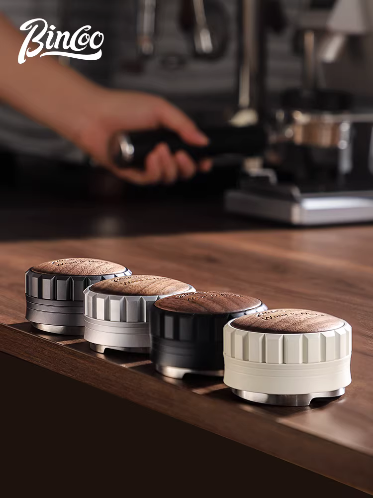 Phụ kiện thiết bị pha cà phê đa năng Bincoo kiểu Ý, máy xay ba tầng bằng thép không gỉ 51/58mm, dụng cụ nén cà phê kiểu Ý