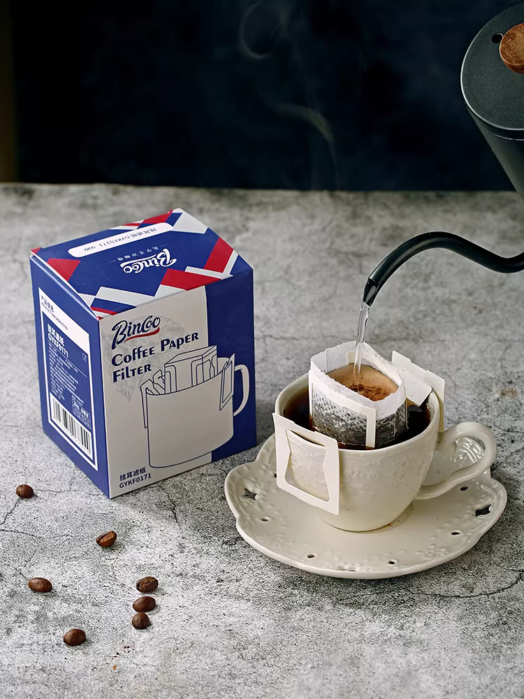 Túi lọc cà phê nhỏ giọt Bincoo, giấy lọc cà phê nhỏ giọt pha thủ công, di động, kín hơi