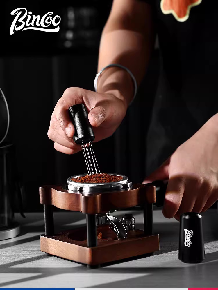 Kim bột Bincoo dùng cho cà phê espresso, kim bột rời, kim nén, dụng cụ khuấy, kim cầm tay để phá vỡ cục bột, thép không gỉ.