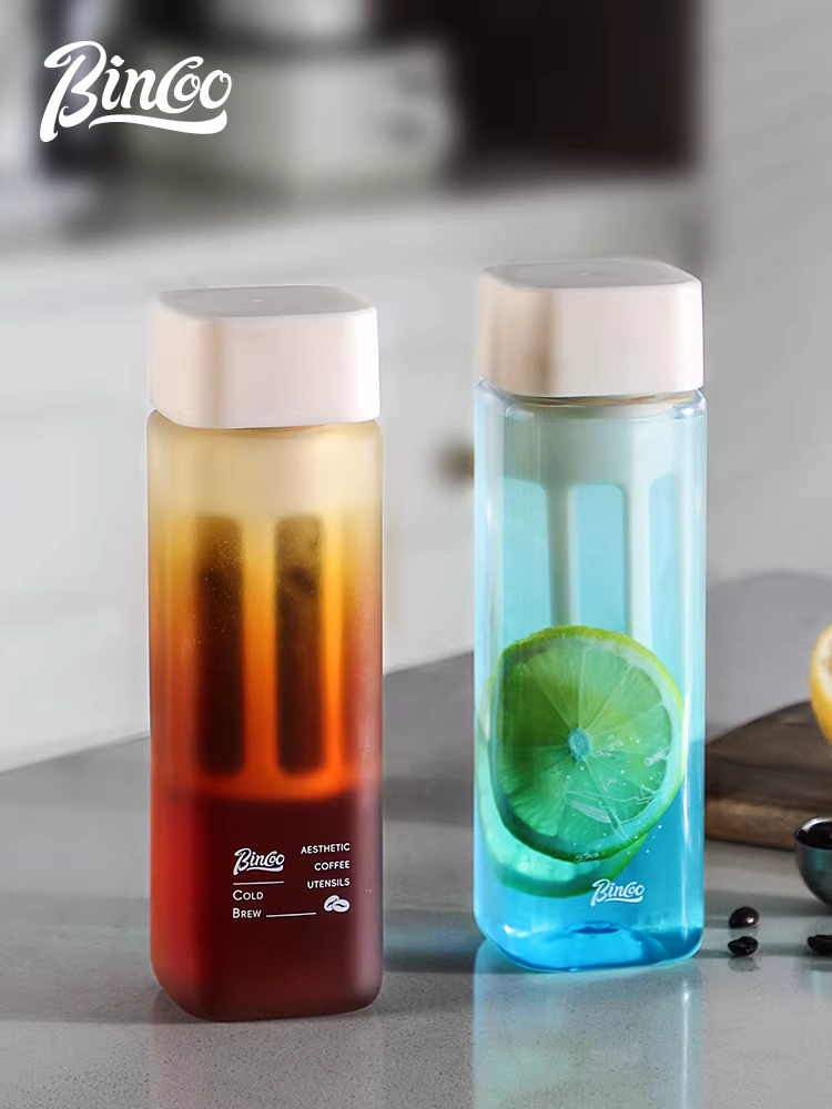 Cốc pha cà phê lạnh Bincoo, bình pha cà phê lạnh di động, bình pha cà phê lạnh, máy pha cà phê tại nhà, bình lọc cà phê đá, bình pha cà phê lạnh