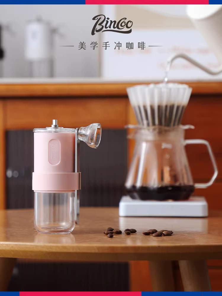 Máy xay cà phê cầm tay Bincoo, máy xay cà phê bằng tay, cà phê pha bằng tay, máy xay cà phê bằng tay dùng trong gia đình
