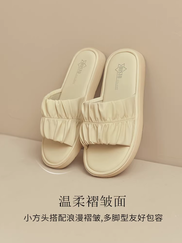 Dép bệt Dadong dành cho nữ, mẫu mới hè 2025, đế mềm êm ái, dép đi biển, dép lê nữ đi ngoài trời.