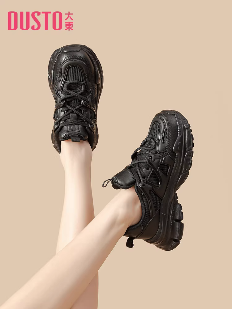 Giày thể thao nữ đế dày 2025 mẫu mới thu đông thoáng khí lưới mỏng giày bố giày nữ thời trang