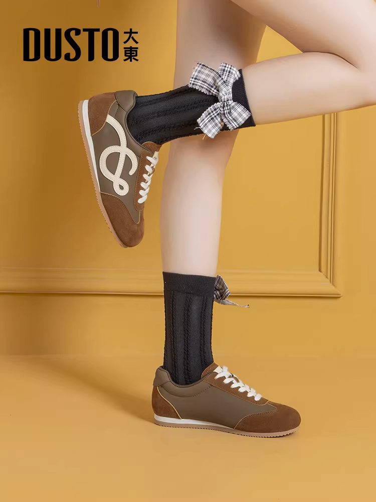 Giày Forrest Gump nổi tiếng của Dadong dành cho nữ, giày thể thao thời trang thu đông mới năm 2025, giày thể thao đa năng phong cách retro Đức.