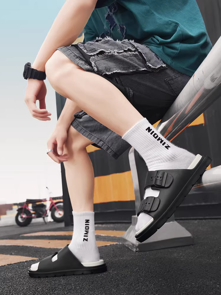 Dép JEEP/Jeep dành cho nam 2025 dép đi biển đế mềm chống trượt thể thao ngoài trời mùa hè mới