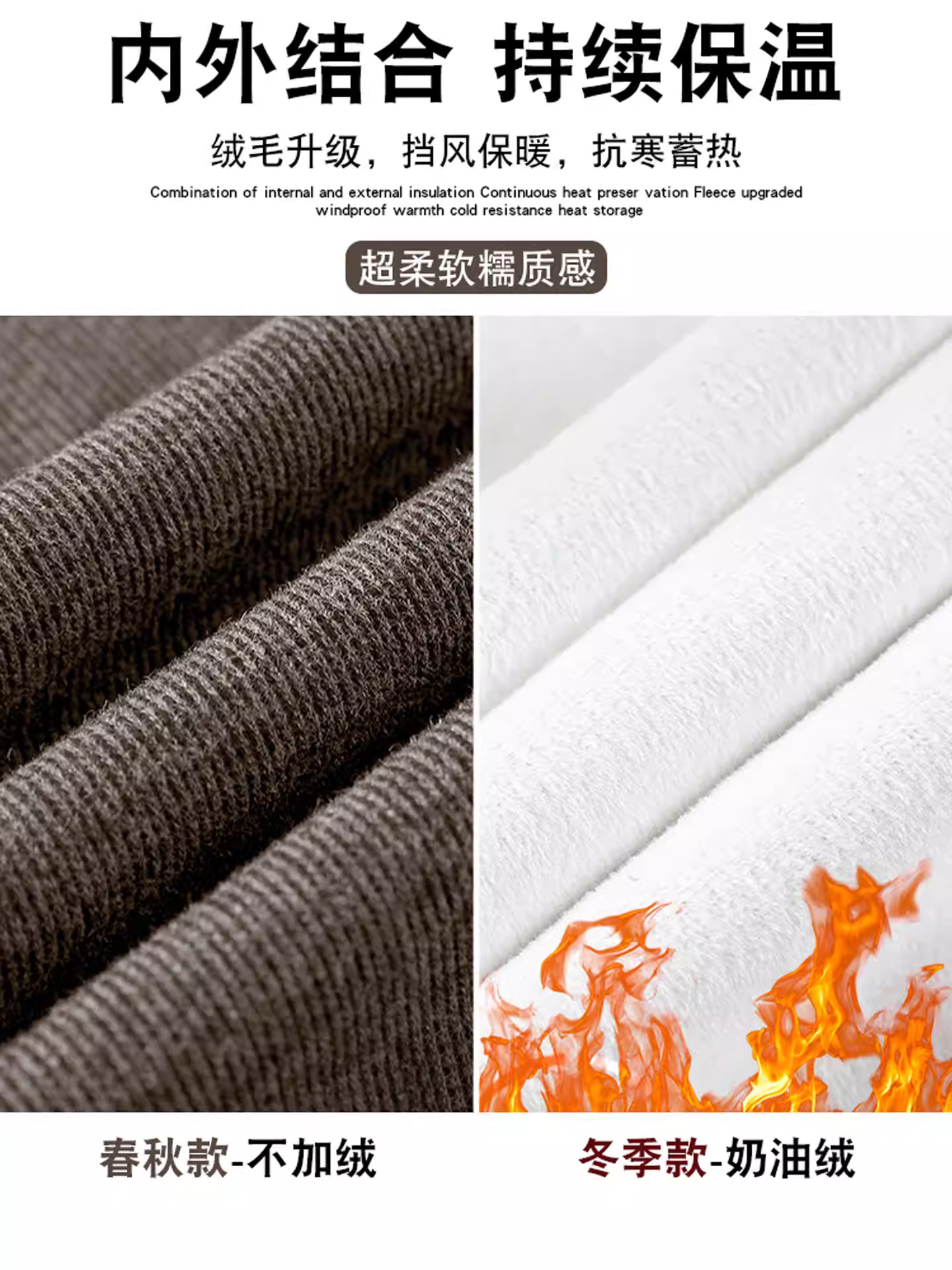 Quần gạo nếp kiểu dáng lười biếng dành cho nữ, mùa thu đông, cỡ lớn, ống thẳng, xếp nếp, lưng cao, lót lông cừu, dày dặn, quần thường ngày nhỏ nhắn.