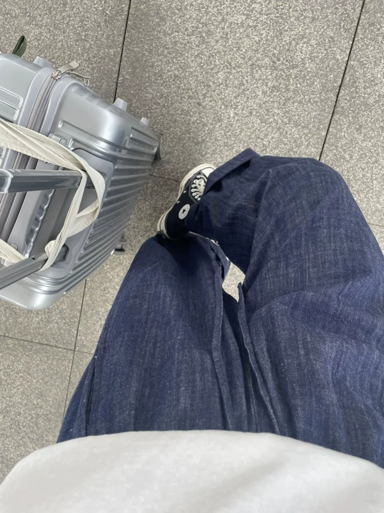 Quần cotton và vải lanh kiểu Nhật dành cho nữ, mùa hè 2025, mỏng, cỡ lớn, lưng cao, rộng rãi, tôn dáng, quần vải lanh ống rộng