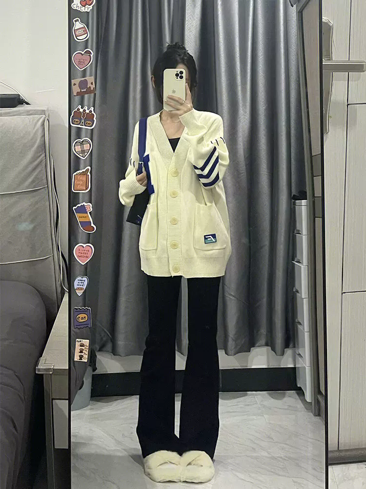 Quần jean đen ống loe dành cho nữ, phong cách đầu thu, cỡ lớn, lưng cao, tôn dáng, co giãn, dáng quả lê, quần ống loe.