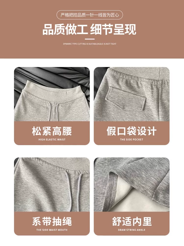 Quần short thể thao màu đen dành cho nữ, cỡ lớn mùa hè, cạp cao, dáng rộng, quần chữ A giảm béo, quần ôm hông tập yoga.