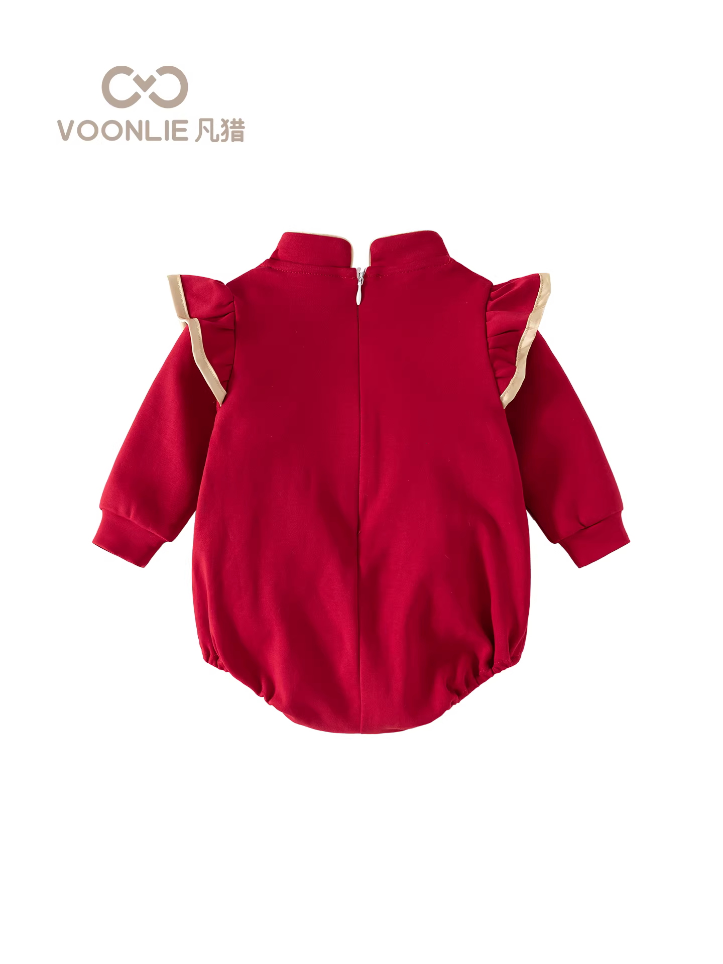 Quần áo mùa thu cho bé quần áo sơ sinh bé gái phong cách truyền thống áo liền quần trăng tròn trăm ngày váy sinh nhật đầu tiên áo liền quần mùa xuân và mùa thu