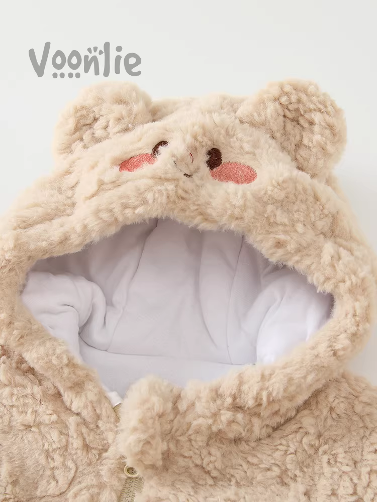 Quần áo trẻ em, quần áo mùa đông, quần áo liền thân cho bé gái sơ sinh, đầy tháng và trăm ngày, chần bông, bộ liền thân siêu dễ thương và đáng yêu, quần áo mùa đông