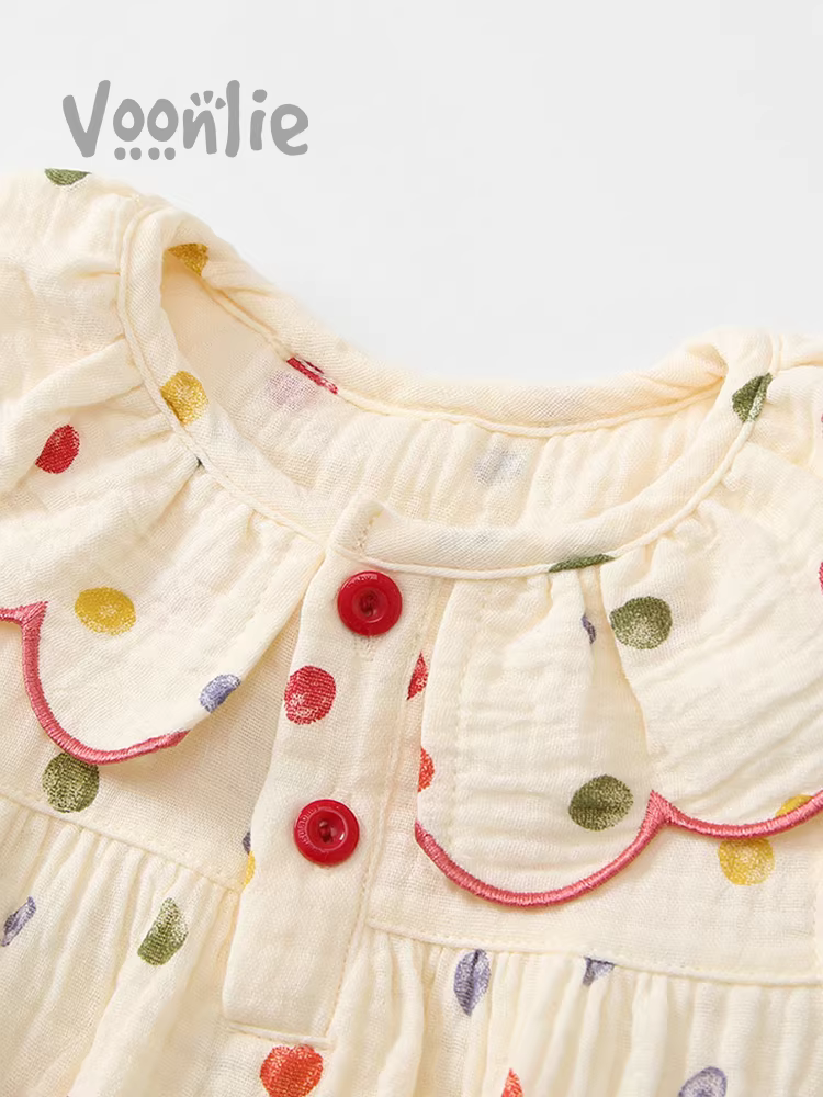 Quần áo trẻ em trang phục mùa hè áo liền quần sơ sinh bé gái áo liền quần công chúa trăng tròn trăm ngày áo liền quần mùa hè