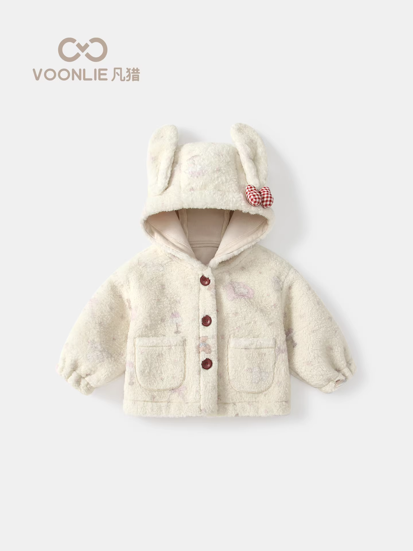 Áo khoác lông thú mùa đông cho bé gái 2025, kiểu dáng thời trang mới, áo ấm có mũ đa năng cho bé