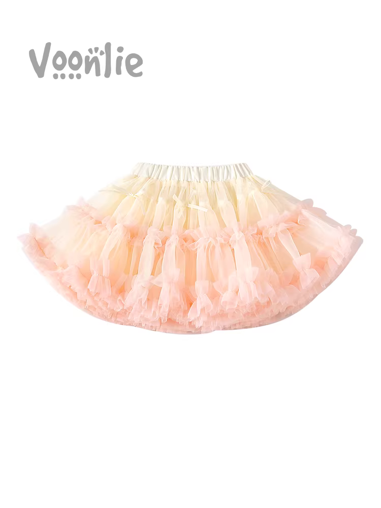 Váy bé gái mùa hè 2025 kiểu mới thời trang, váy tutu trẻ em, váy tutu lưới bé gái, váy ngắn bé gái