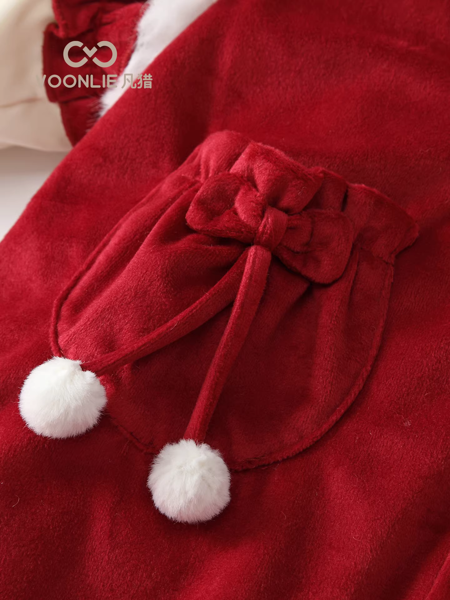 Fanhai quần áo trẻ em mùa đông trang phục bé gái sơ sinh phong cách Trung Hoa có đệm áo liền quần trăng tròn trăm ngày đi chơi áo liền quần mùa đông