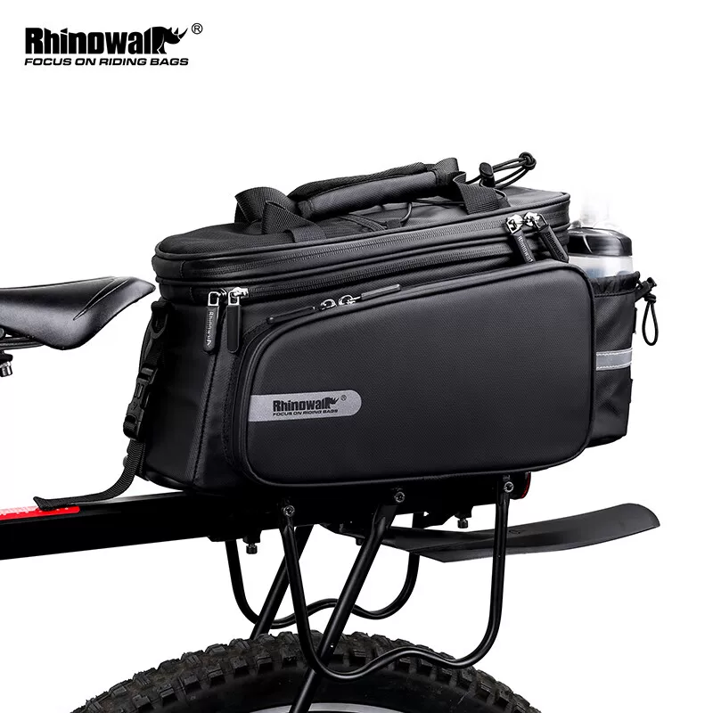 Túi đựng đồ xe đạp Rhino Wander, túi yên sau, túi xe đạp gấp, túi du lịch di động, túi đựng đồ mở rộng, dung tích lớn