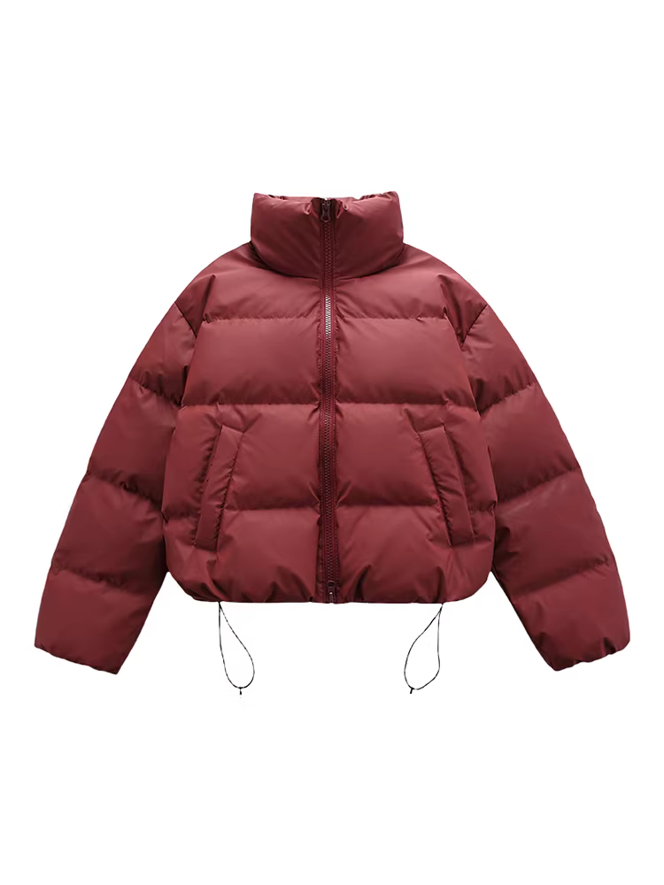 Áo khoác phao ngắn mùa đông 90% lông vũ trắng của Wukong dành cho nam, mẫu thời trang 2025, áo khoác đôi ấm áp dày dặn, chất liệu bông.