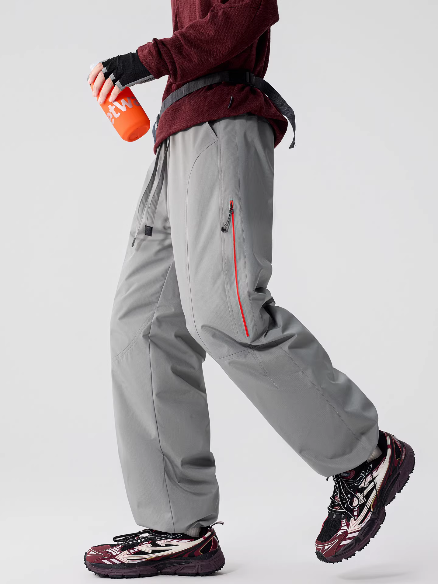 Wukong có sẵn quần mùa đông phong cách retro đa năng, chất liệu 90% lông vũ dành cho nam, quần trượt tuyết rộng rãi ấm áp, kiểu dáng thời trang dành cho cặp đôi.