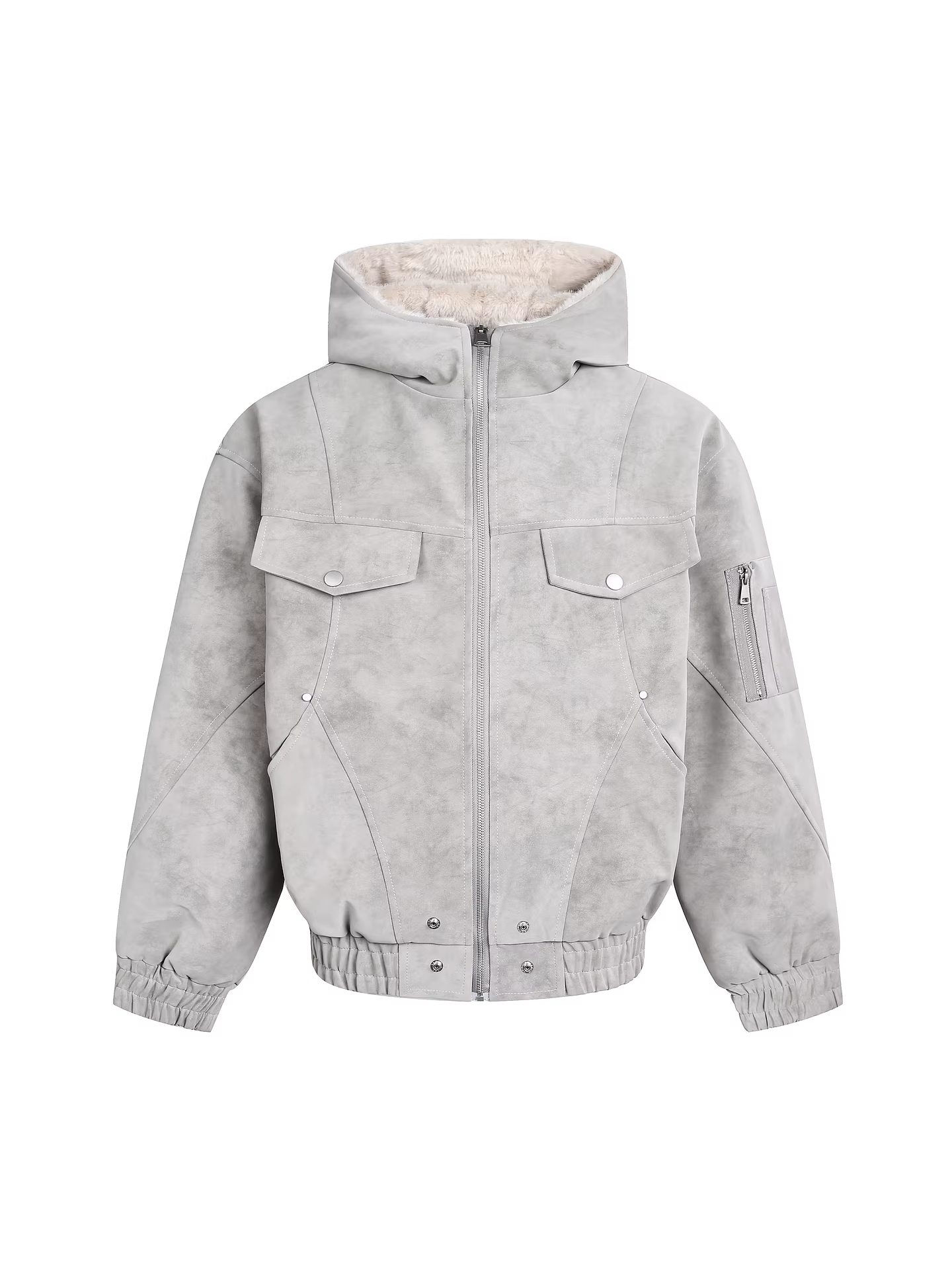 Wukong có sẵn áo khoác cotton có mũ trùm đầu kiểu Mỹ thời thượng của thương hiệu Zuo Shandiao dành cho nam, áo khoác cotton đa năng ấm áp mùa đông dành cho cặp đôi.