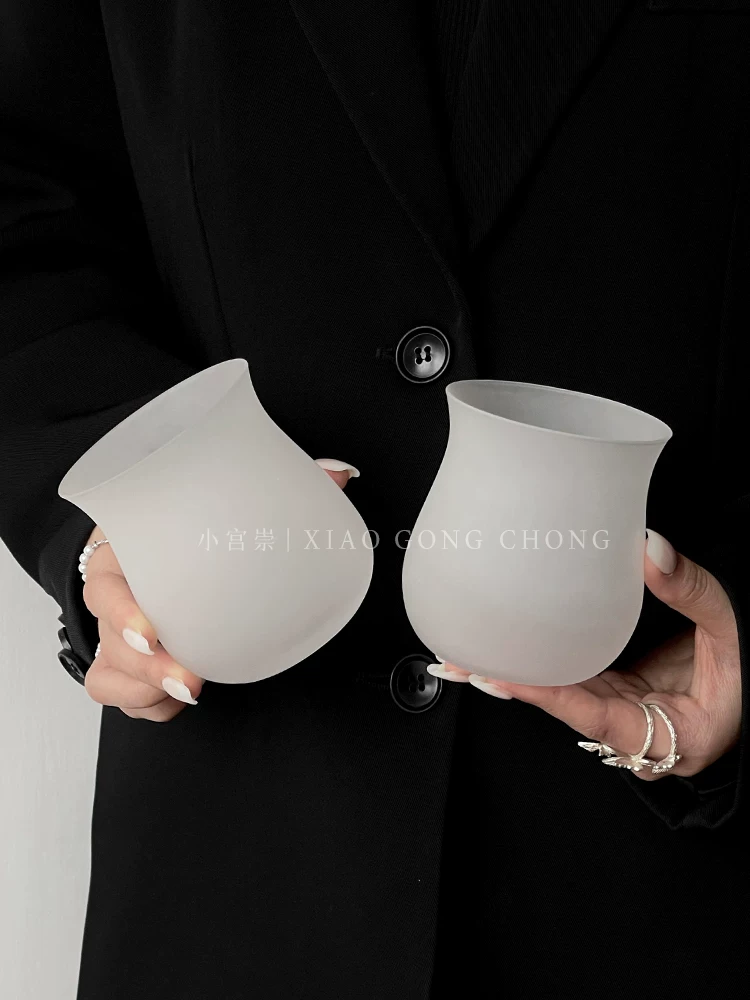 Ly thủy tinh mờ kiểu tulip, ly cocktail đặc biệt, ly trà kiểu Trung Hoa, ly uống nước, ly cà phê đá Americano