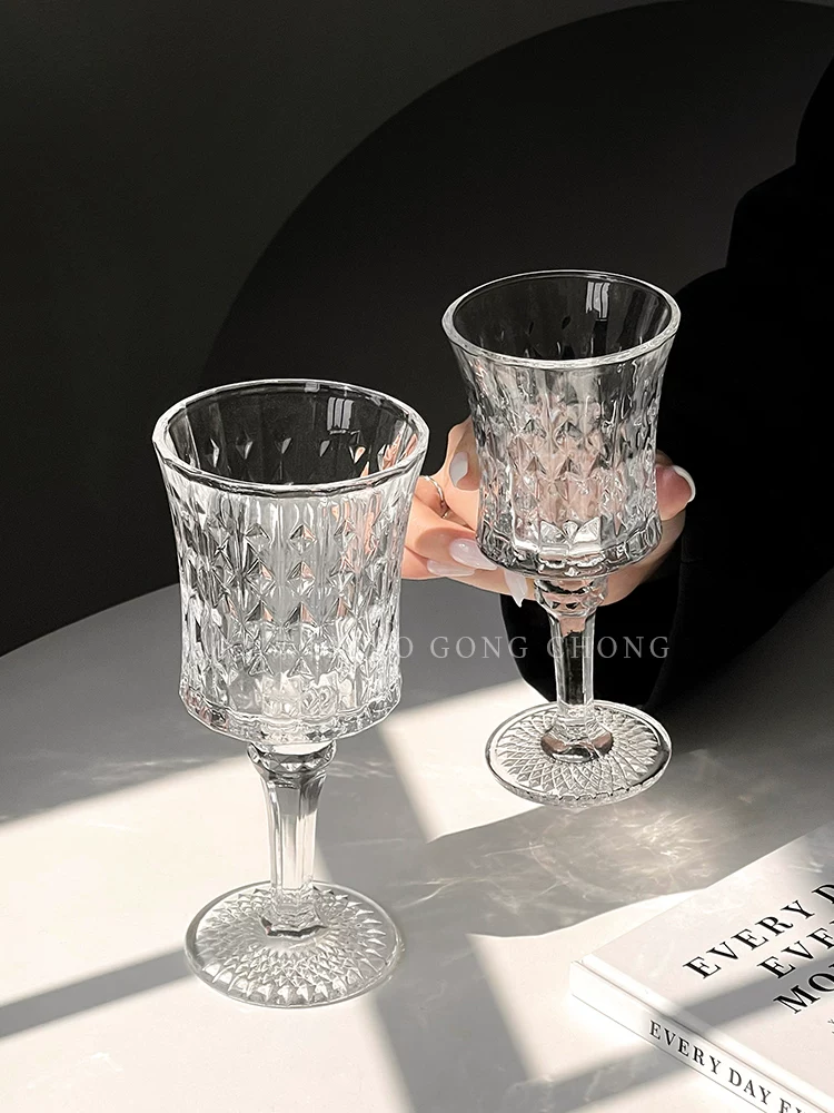 Ly rượu kiểu Pháp, ly rượu và nước ép gia dụng cao cấp, ly sâm panh, ly rượu vang đỏ, ly thủy tinh