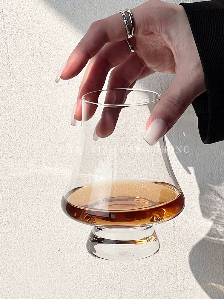 Cốc đựng nước thơm kiểu Pháp, bộ sưu tập riêng biệt, cốc đựng rượu whisky kiểu cổ điển, ly đựng đồ uống nguyên chất, cốc nếm rượu nước ngoài, cốc thủy tinh