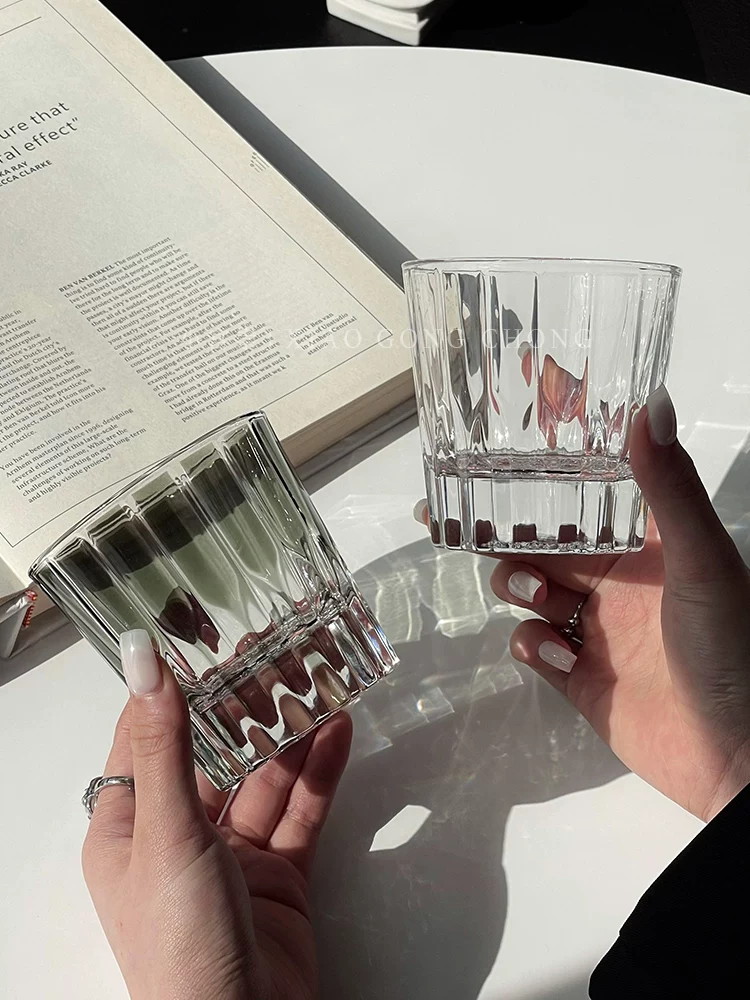 Ly rượu whisky pha lê Edo Kiriko Starburst, dùng trong nhà, quà tặng, hàng cao cấp, kiểu dáng sang trọng nhẹ nhàng