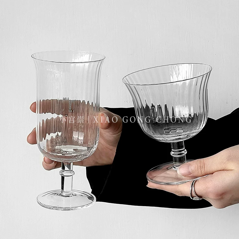 Ly thủy tinh sọc dọc, ly cocktail, ly nước ép, ly uống đồ uống đặc biệt, ly bar, ly nước uống lạnh, ly rượu sâm banh