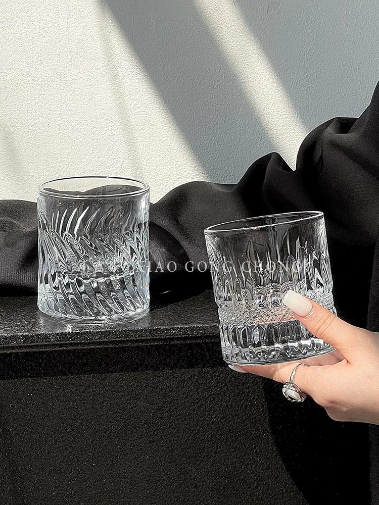 Ly rượu whisky cao cấp, ly rượu pha lê sang trọng nhẹ nhàng, ly gia dụng cao cấp có họa tiết khắc, ly bia, ly đá viên.