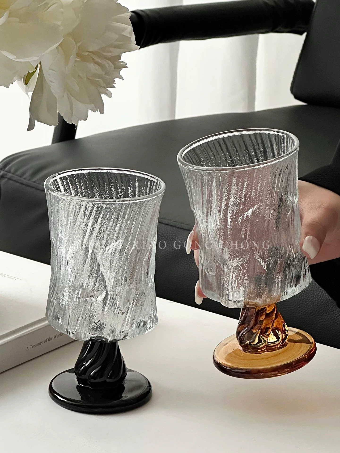 Ly rượu kiểu cung điện Bắc Âu, ly rượu vang đỏ cao cấp và sang trọng nhẹ nhàng, tách cà phê độc đáo, ly nước ép, ly đồ uống