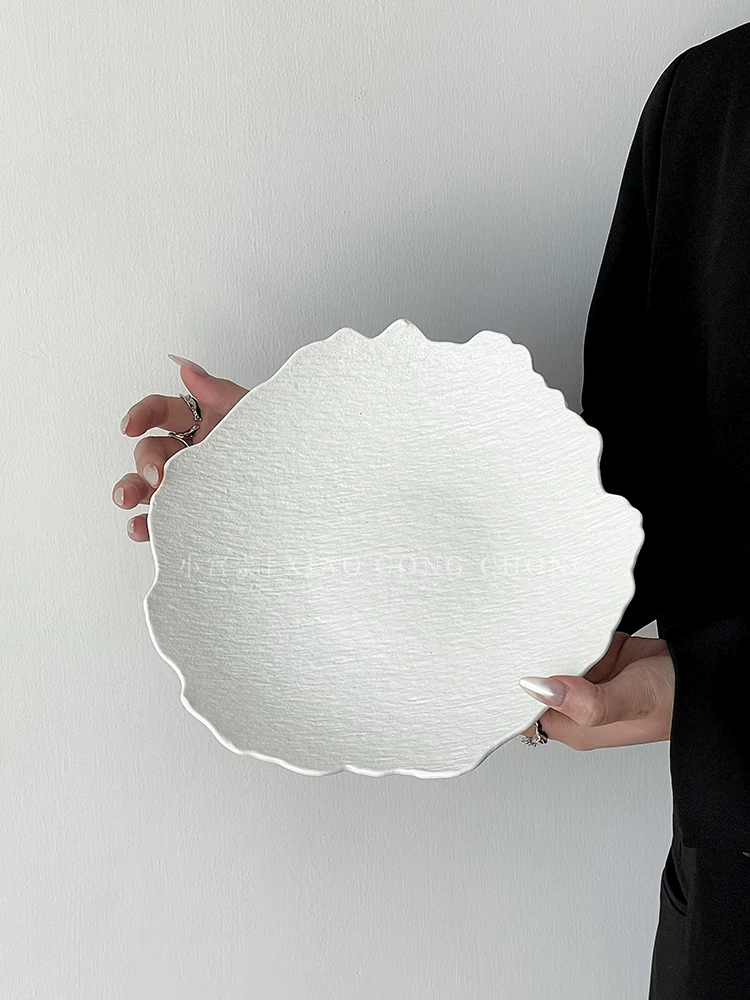 Đặc biệt là đĩa trái cây bằng gốm đẹp, đĩa trưng bày đồ ăn nhẹ, đĩa kẹo, đĩa trái cây gia đình phòng khách, quán trà, đĩa trái cây khô.