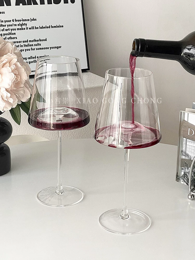 Ly rượu cao cấp kiểu Pháp, thiết kế độc đáo, ly cao, ly rượu vang, ly sâm panh, bộ đồ uống gia dụng