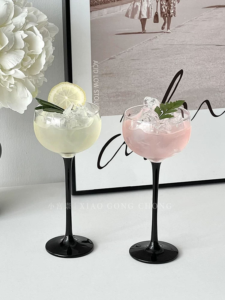 Tháp ly cocktail sáng tạo, ly cao cấp để uống nhẹ nhàng, ly cocktail, ly cao phong cách ins, ly thủy tinh, ly rượu sâm banh, ly nước ép
