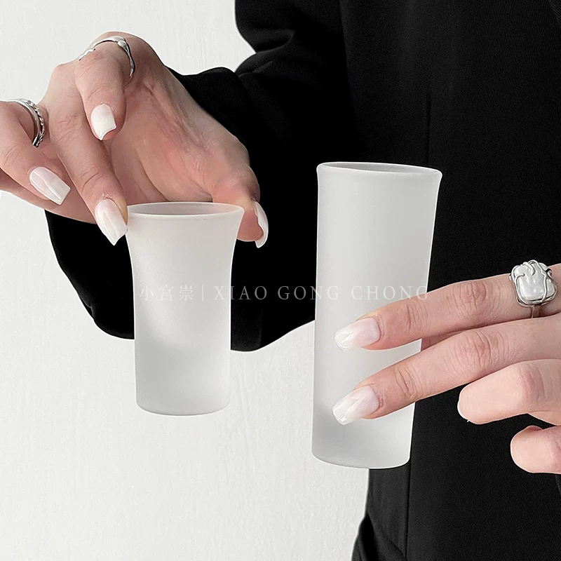 Ly thủy tinh mờ, ly hình viên đạn, ly cocktail, bình đựng rượu gia dụng, ly rượu mạnh, ly rượu mạnh, ly rượu nhỏ