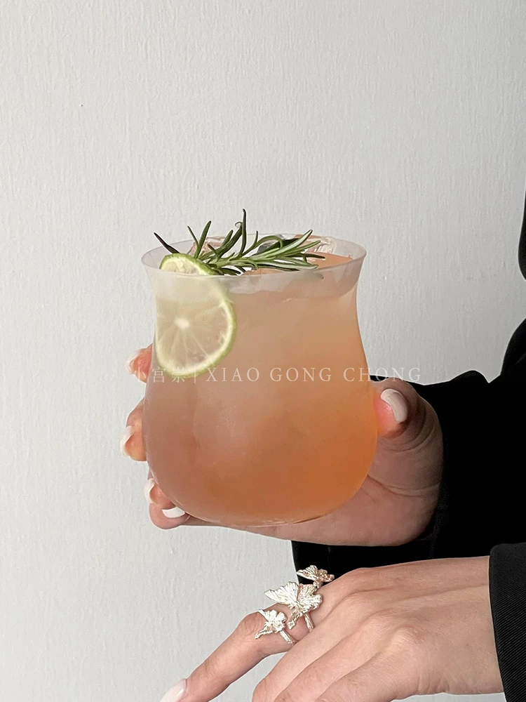 Ly thủy tinh mờ kiểu tulip, ly cocktail đặc biệt, ly trà kiểu Trung Hoa, ly uống nước, ly cà phê đá Americano