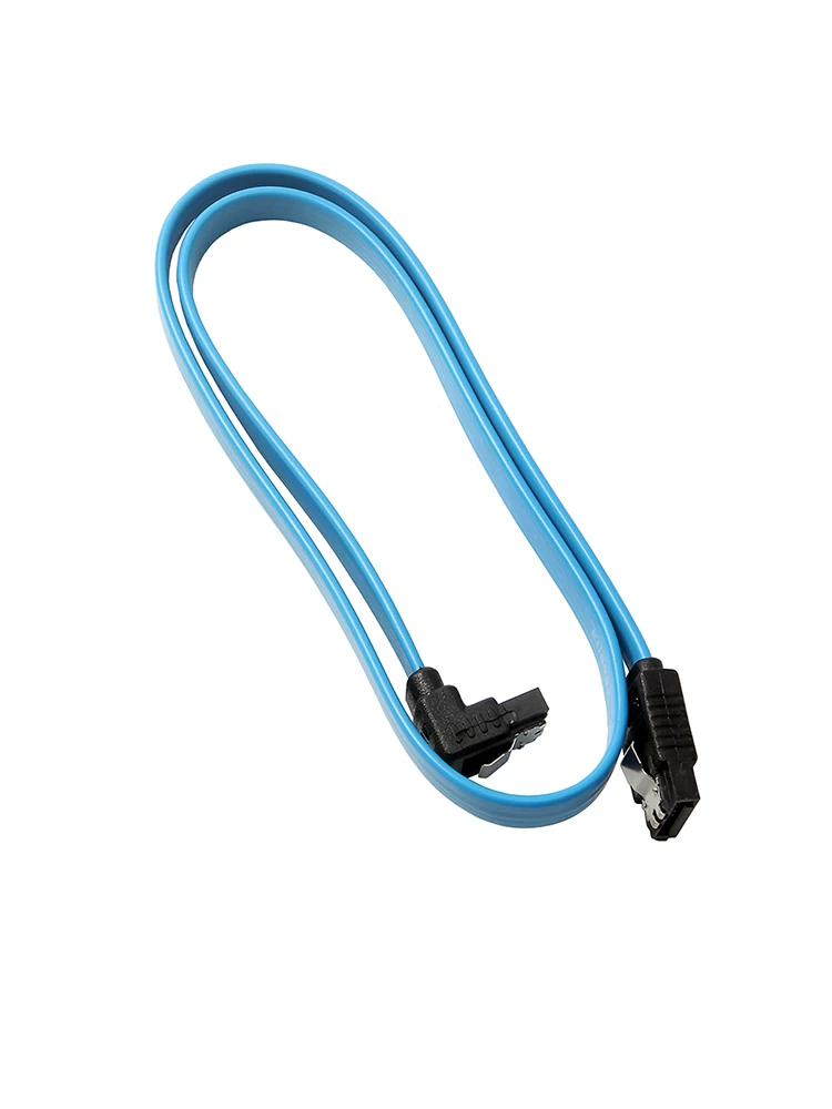Cáp dữ liệu SATA3.0 tốc độ cao Cáp dữ liệu 7 chân ổ đĩa quang ổ cứng cáp cổng nối tiếp đầu nối lò xo hai đầu có khóa