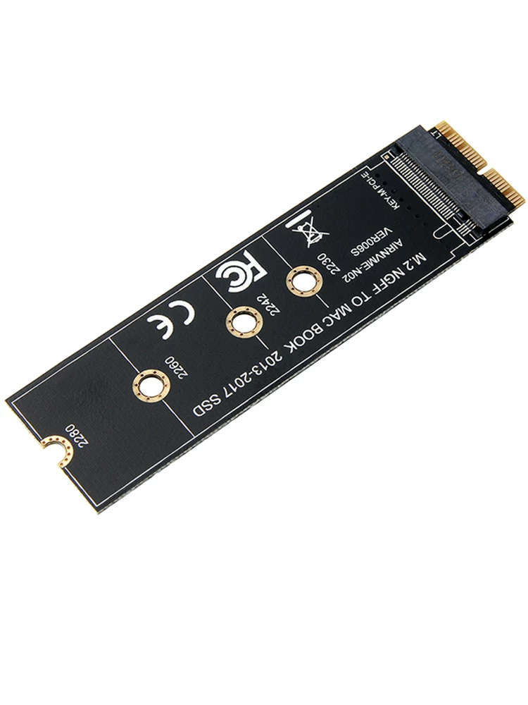 Thích hợp cho phiên bản nâng cấp M.2 NVME lên công cụ thẻ chuyển đổi ổ cứng thể rắn Apple 2013-2017 3.0