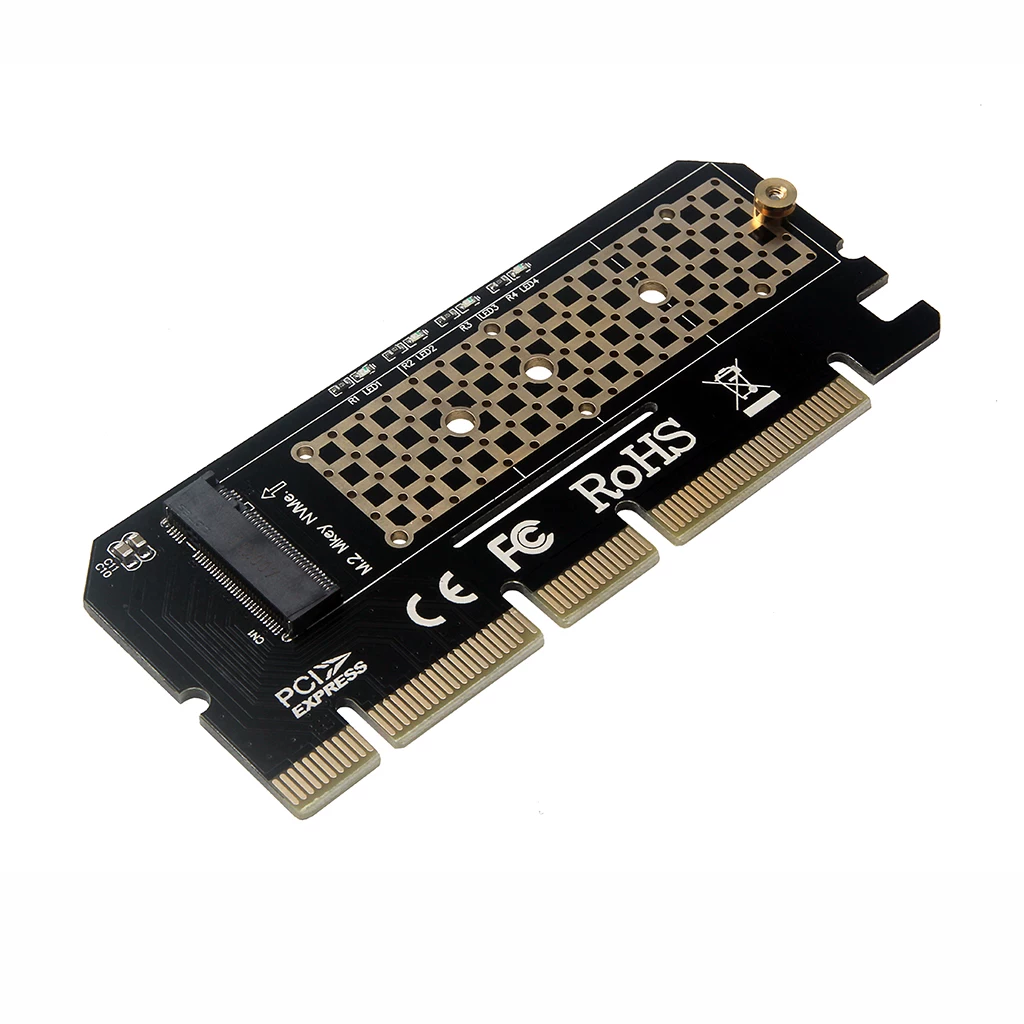 PCIE NVME m.2 M Key loại M.2 SSD sang thẻ mở rộng PCIE16X thẻ chuyển đổi m.2 sang pci-e