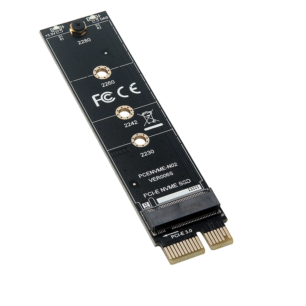 Thẻ chuyển đổi ổ cứng PCI-E sang M.2 NVME Đầu đọc thẻ ổ cứng Intel INTEL Optane SSD Thẻ thử nghiệm 1X