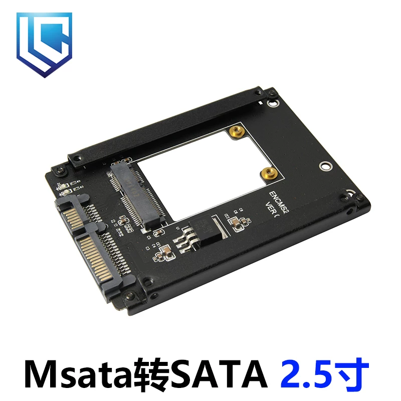 Thẻ mở rộng MSATA sang SATA3.0 Ổ cứng thể rắn SSD sang giao diện 6Gbps Thẻ chuyển đổi kênh SATA