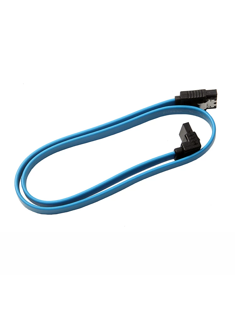 Cáp dữ liệu SATA3.0 tốc độ cao Cáp dữ liệu 7 chân ổ đĩa quang ổ cứng cáp cổng nối tiếp đầu nối lò xo hai đầu có khóa