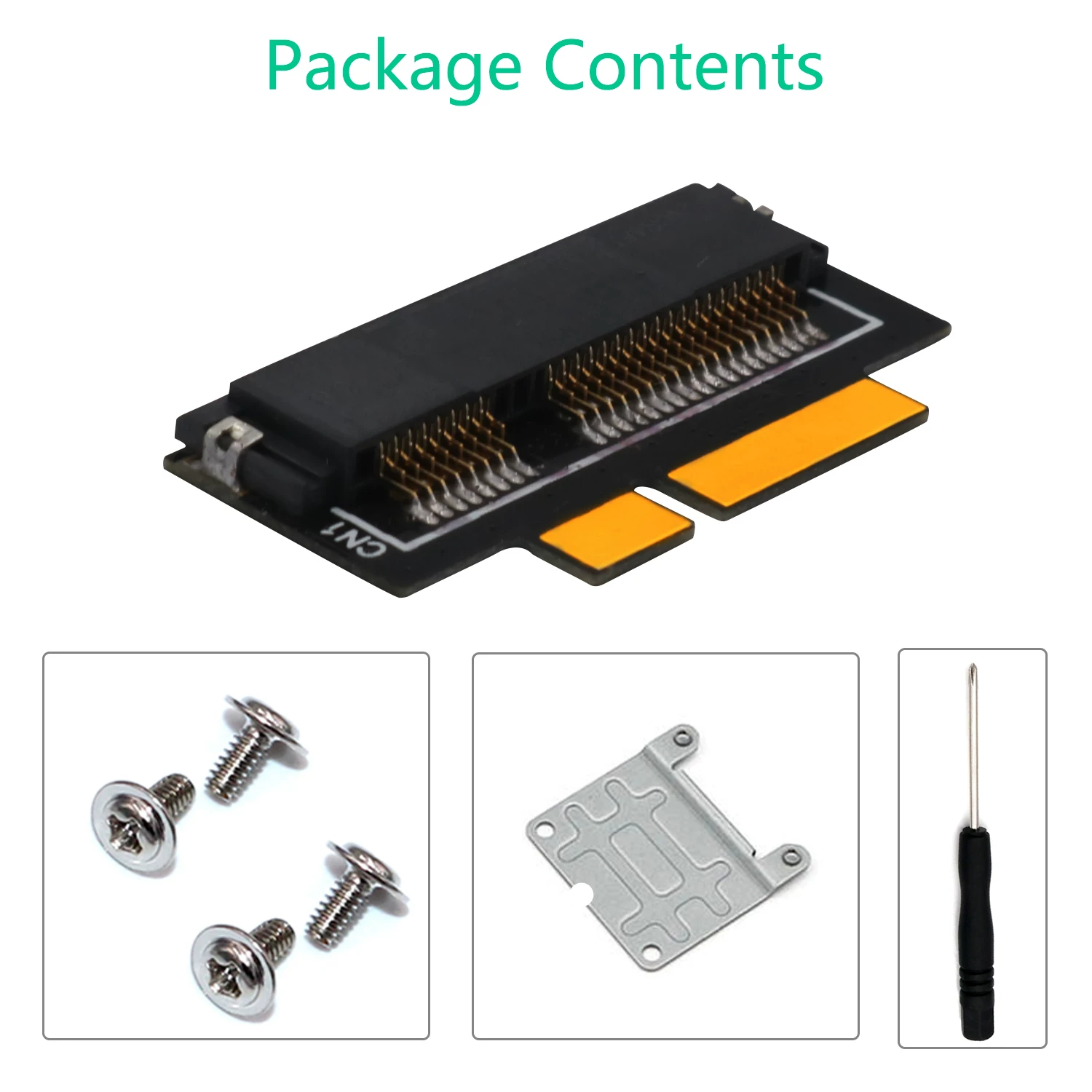 Thẻ chuyển đổi MSATA sang Apple 2012 ổ cứng máy tính xách tay 7+17 A1425 A1398 MC975 ME662