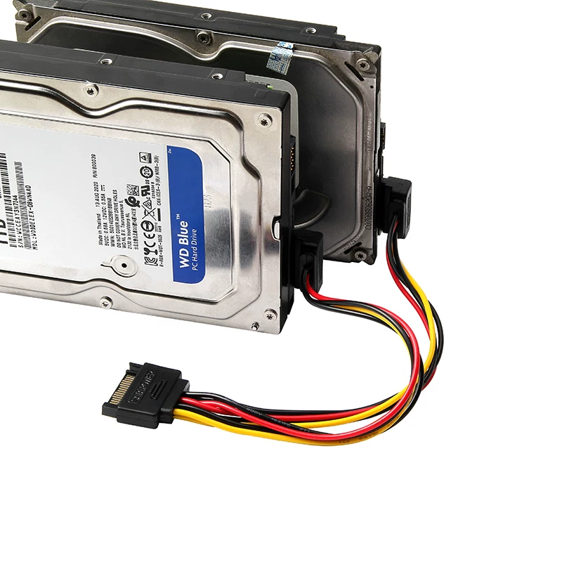 Bộ chia cáp nguồn ổ cứng SATA, bộ đổi nguồn, ổ đĩa quang máy tính nối dài nối tiếp từ nam sang nữ