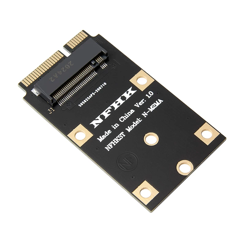 Ổ cứng MINI PCIE sang NVMe M.2 NGFF SSD sang bộ chuyển đổi card mạng không dây mini pci-e