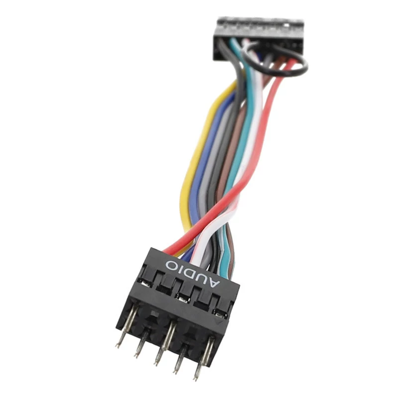 Thích hợp cho khung gầm tiêu chuẩn với cáp chuyển đổi bo mạch chủ Lenovo 11 chân sang 9 chân, cáp chuyển đổi 13 chân sang 9 chân USB âm thanh