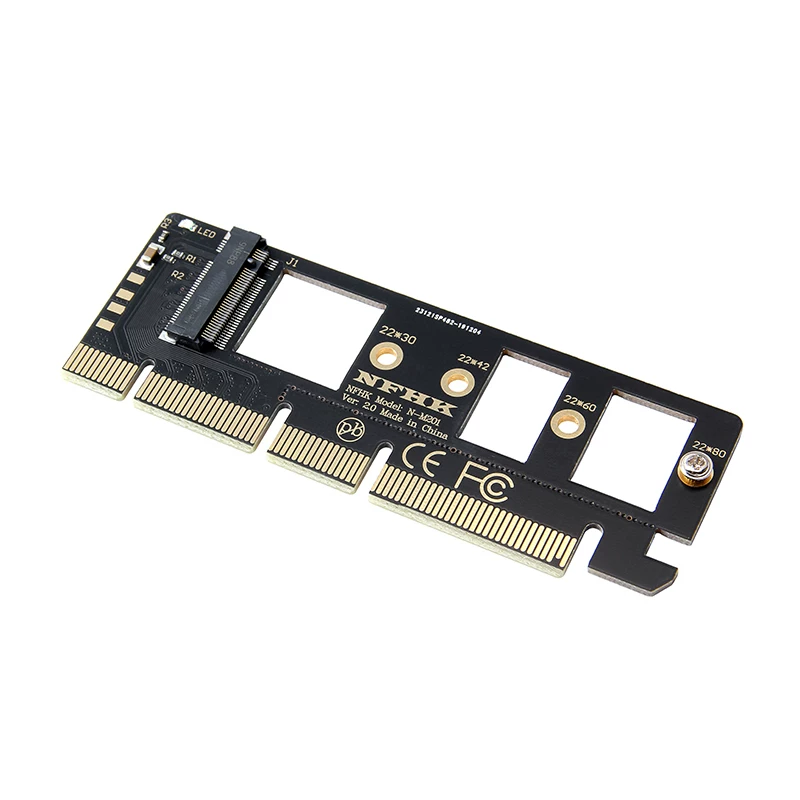 Thẻ mở rộng PCI-E 3.0 x4 x8 x16 sang NVME M.2 NVMe SSD m.2 M Key