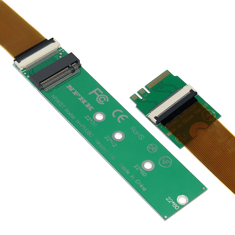 M.2 KEY-A/E WIFI sang khe cắm mở rộng KEY-M sang thẻ chuyển đổi giao thức NVME cổng không dây sang chuyển đổi đĩa M.2