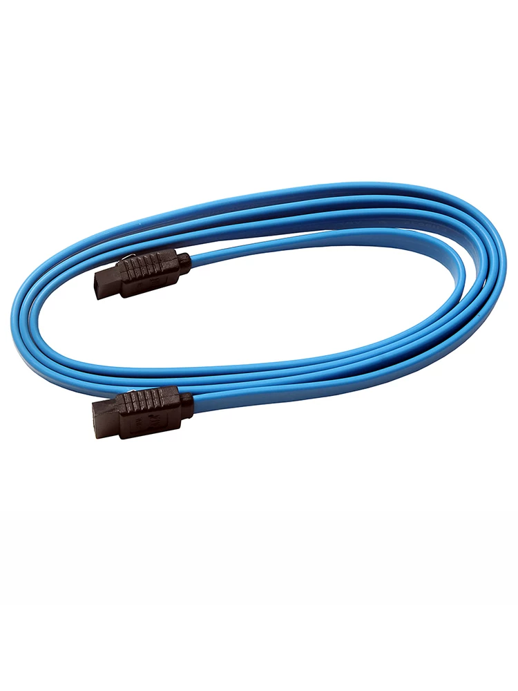 Cáp dữ liệu SATA3.0 tốc độ cao Cáp nối tiếp ổ cứng ổ đĩa quang SATA3 hai đầu có khóa kẹp lò xo cố định đầu nối thẳng
