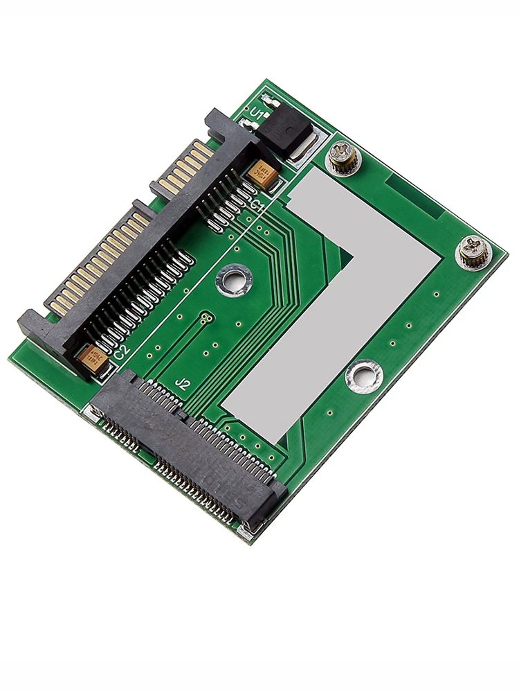 msata sang sata3.0 msats ổ cứng thể rắn SSD sang giao diện nửa chiều cao 2.5inch Thẻ chuyển đổi SATA3.0